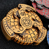 7-in-1 Mechanical Spinner Dice – DND Zinc Alloy Fidget Spinner Multiple colors available